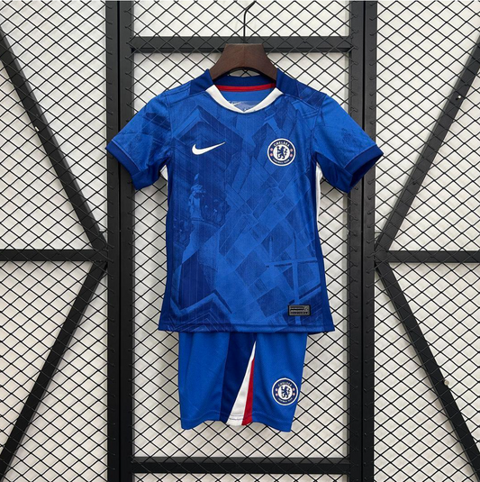 Kit enfant Chelsea 2025-26