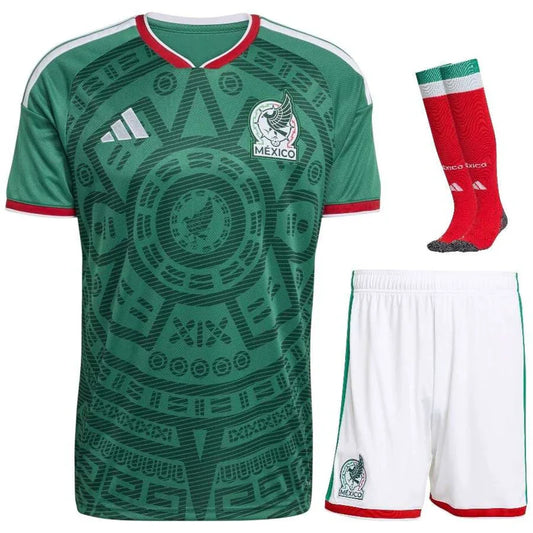 KITS ENFANT/ JUNIOR DOMICILE MEXIQUE COUPE DU MONDE 2026